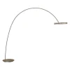 Paul Neuhaus LED Bogenlampe PURE Loop-Bow, bronce, Stehleuchte, dimmbar,