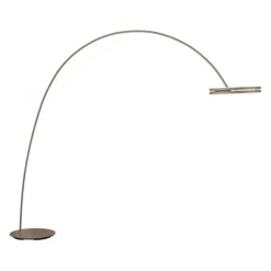 Paul Neuhaus LED Bogenlampe PURE Loop-Bow, bronce, Stehleuchte, dimmbar,