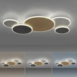 Paul Neuhaus LED Deckenleuchte Q-PIATO mehrfarbig 5 flammig rund Smart Home