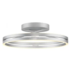 Paul Neuhaus LED Deckenleuchte PURE Loop stone (alu) Fernbedienung