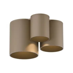 Paul Neuhaus LED Deckenleuchte PURE Point, bronce, Indoor dimmbar
