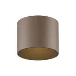Paul Neuhaus LED Deckenleuchte PURE Point, bronce, Indoor, dimmbar