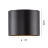 Paul Neuhaus LED Deckenleuchte PURE Point, black pearl, Indoor, dimmbar