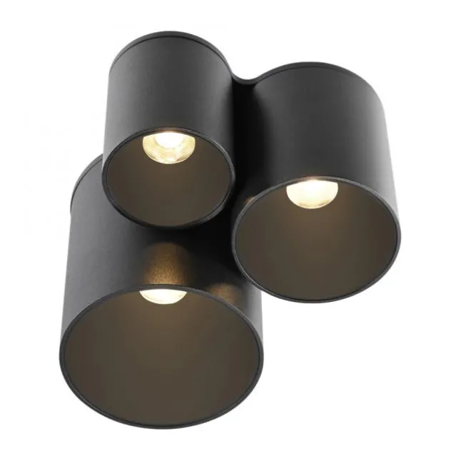 Paul Neuhaus LED Deckenleuchte PURE Point, black pearl, Indoor, dimmbar