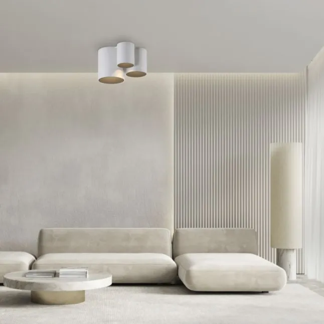 Paul Neuhaus LED Deckenleuchte PURE Point, snow, Indoor, dimmbar