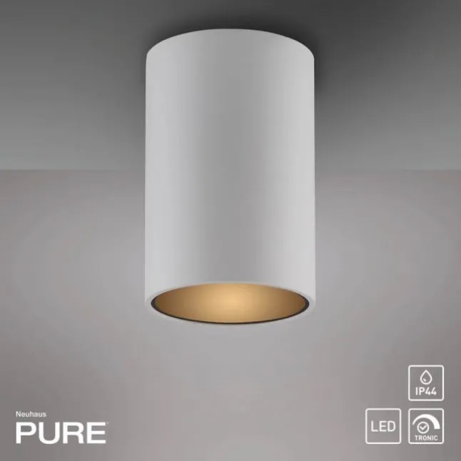 Paul Neuhaus LED Deckenleuchte PURE Point, snow, Indoor, dimmbar