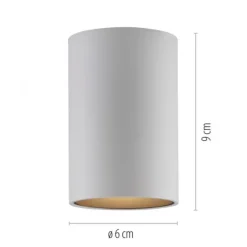 Paul Neuhaus LED Deckenleuchte PURE Point, snow, Indoor, dimmbar