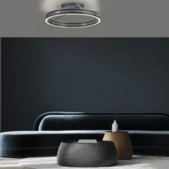 Paul Neuhaus LED Deckenleuchte PURE Loop mystic grey Fernbedienung