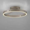 Paul Neuhaus LED Deckenleuchte PURE Loop, bronce, dimmbar, Funk-FB