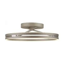 Paul Neuhaus LED Deckenleuchte PURE Loop, bronce, dimmbar, Funk-FB