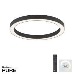 Paul Neuhaus LED Deckenleuchte PURE Lines Round graphite 50cm dimmbar CCT