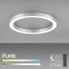 Paul Neuhaus LED Deckenleuchte PURE Lines Round diamond (alu) 50cm CCT Fernbedienung