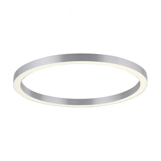 Paul Neuhaus LED Deckenleuchte PURE Lines Round diamond (alu) 70x70 CCT Fernbedienung