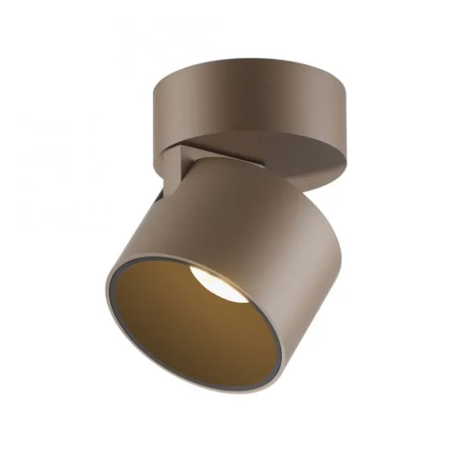 Paul Neuhaus LED Deckenleuchte PURE Cup, bronce, dimmbar, dreh- und schwenkbar