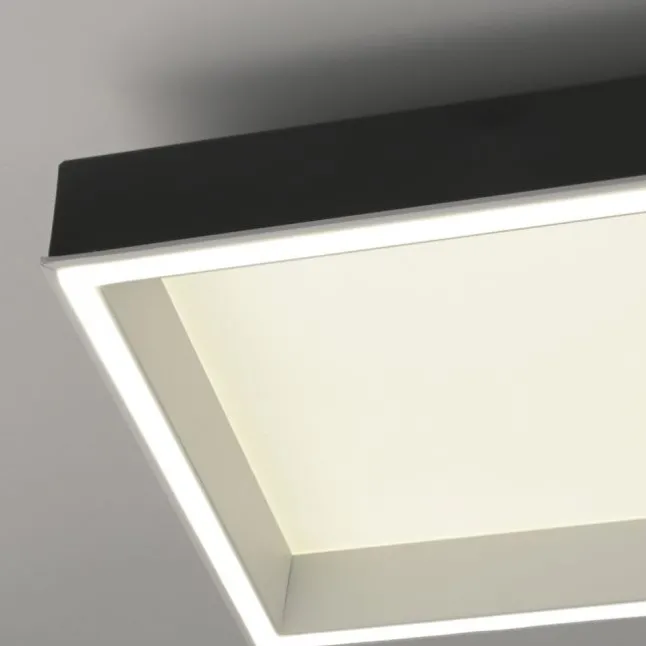 Paul Neuhaus LED Deckenleuchte Q-MAGONG schwarz steuerbar Smarthome