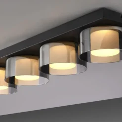 Paul Neuhaus LED Deckenleuchte 4 flammig dimmbar per Switchmo