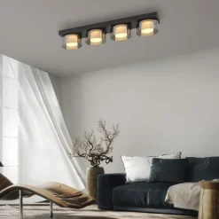 Paul Neuhaus LED Deckenleuchte 4 flammig dimmbar per Switchmo