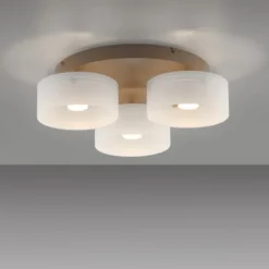 Paul Neuhaus LED Deckenleuchte MARIKA, sand, 3 flammig