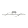 Paul Neuhaus LED Deckenleuchte Q-SWING silber dimmbar Smar Home