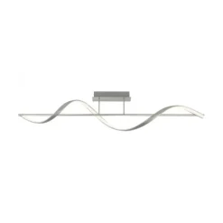 Paul Neuhaus LED Deckenleuchte Q-SWING silber dimmbar Smar Home