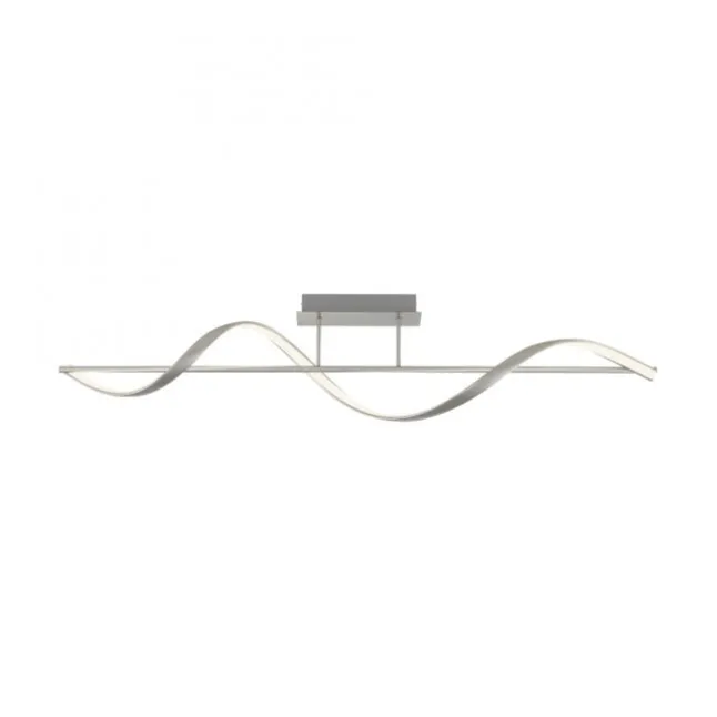 Paul Neuhaus LED Deckenleuchte Q-SWING silber dimmbar Smar Home