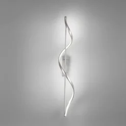 Paul Neuhaus LED Deckenleuchte Q-SWING silber dimmbar Smar Home
