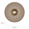 Paul Neuhaus LED Deckenleuchte Pure Moon bronce Tronicdimmer