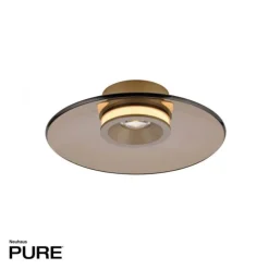 Paul Neuhaus LED Deckenleuchte Pure Moon bronce Tronicdimmer