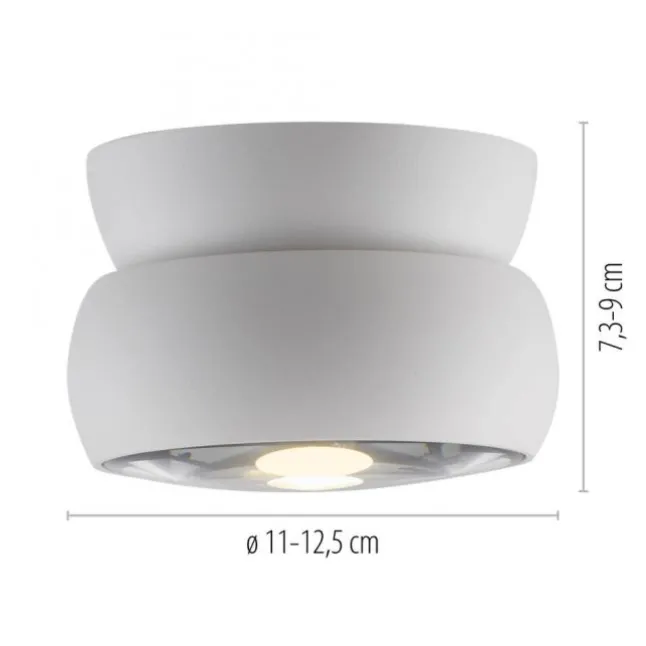 Paul Neuhaus LED Deckenleuchte PURE Move, snow, dimmbar, dreh- und schwenkbar, Tronicdimmer