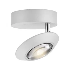 Paul Neuhaus LED Deckenleuchte PURE Oculis, snow, Tronicdimmer, dreh+schwenkbar