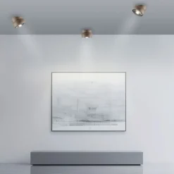 Paul Neuhaus LED Deckenleuchte PURE Move, bronce, Tronicdimmer, dreh- und schwenkbar