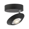 Paul Neuhaus LED Deckenleuchte PURE Oculis, black pearl , Tronicdimmer, dreh+schwenkbar