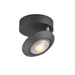 Paul Neuhaus LED Deckenleuchte PURE Oculis, black pearl , Tronicdimmer, dreh+schwenkbar