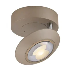 Paul Neuhaus LED Deckenleuchte PURE Oculis, bronce, Tronicdimmer, dreh+schwenkbar