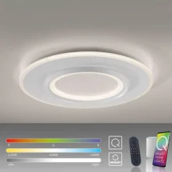 Paul Neuhaus LED Deckenleuchte Q-KALINA weiss Smarthome steuerbar App