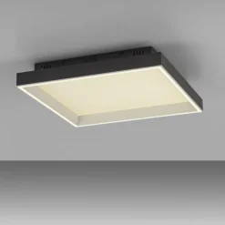 Paul Neuhaus LED Deckenleuchte Q-MAGONG schwarz Smarthome App dimmbar