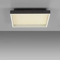 Paul Neuhaus LED Deckenleuchte Q-MAGONG schwarz Smarthome App dimmbar