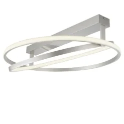 Paul Neuhaus LED Deckenleuchte Q-BELUGA silber dimmbar Smart Home