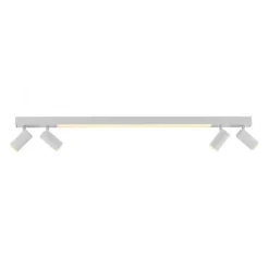 Paul Neuhaus LED Deckenleuchte PURE Lines Spot snow ,dimmbar Funk-Fernbedienung