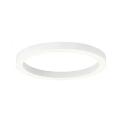 Paul Neuhaus LED Deckenleuchte PURE Lines Round, snow ,dimmbar, Funk-FB, Memory,funktion