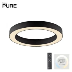 Paul Neuhaus LED Deckenleuchte PURE Lines Round, graphite