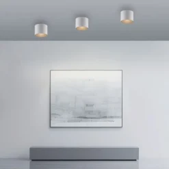 Paul Neuhaus LED Deckenleuchte PURE Point, snow,indoor dimmbar