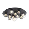 Paul Neuhaus LED Deckenleuchte PURE Popup, mystic grey, dimmbar, Funk-FB, Memoryfunktion