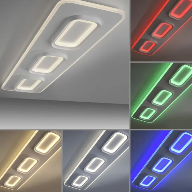 Paul Neuhaus LED Deckenleuchte Q-KALINA weiss dimmbar Smarthome App