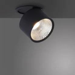 Paul Neuhaus LED Deckenstrahler PURE Nola schwarz 1 flammig drehbar dimmbar