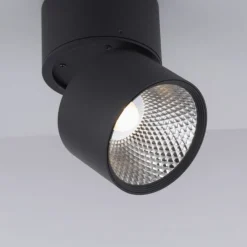 Paul Neuhaus LED Deckenstrahler PURE Nola schwarz 1 flammig drehbar dimmbar