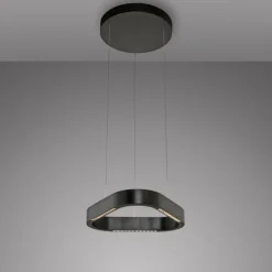 Paul Neuhaus LED Pendelleuchte Q-STRETTO, schwarz,