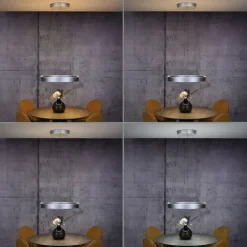 Paul Neuhaus LED Pendelleuchte PURE E-Clipse stone (alu) elektrisch