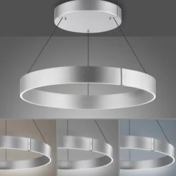 Paul Neuhaus LED Pendelleuchte PURE E-Clipse stone (alu) elektrisch
