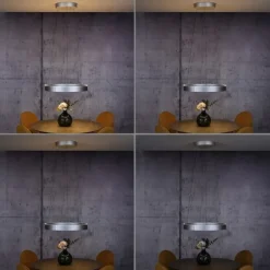 Paul Neuhaus LED Pendelleuchte PURE E-Clipse stone (alu) elektrisch